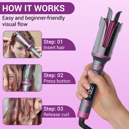 IROVANA™ CurlX Pro - Designed to Reduce Tangles and Help Prevent Burns.